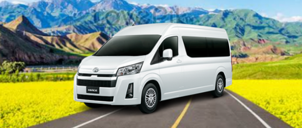 รถตู้ VIP 8 ถึง 12 ที่นั่ง พร้อมสิ่งอำนวยความสะดวก